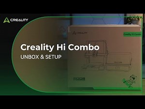 Creality Hi Combo Operation video