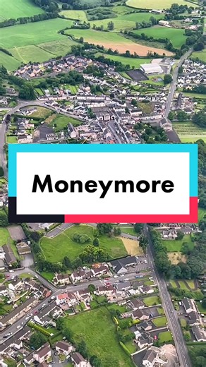 Discover Moneymore: A Pilot's Journey Over Northern Ireland