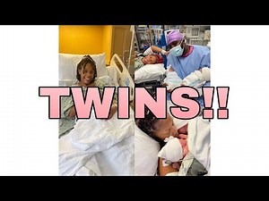 Twins Birth Vlog | C-Section edition
