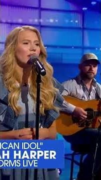 Hannah Harper Sings String Cheese On Good Morning America
