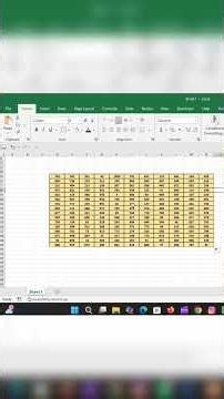 How to set and fix random number in excel #excel #randbetween #randomnumber #viral