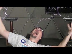 Kinect-Controlled Tesla Coils: The Evil Genius Simulator