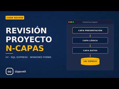 Code Review | Arquitectura N-Capas - C# + SQL Express | Gestión Pacientes