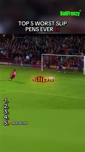 Top 5 Worst Penalties in Football History… The Last One Is Unbelievable 😳⚽