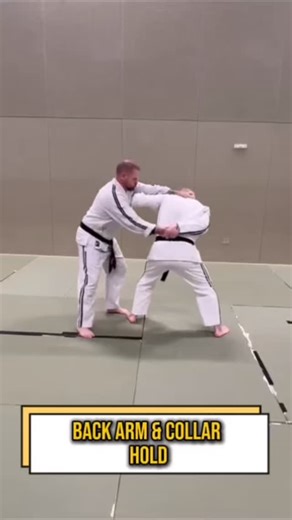 Kokoro Kai Ju-Jitsu Association on Instagram: "Tuesdays mean #TechniqueTuesday ‼️👊 This week Sensei Dave is demonstrating defence from back arm collar hold from the Purple Belt. This technique is part of a set of 3 defences from a back arm & collar hold. Turn under your uke, keeping hold of their arm, and execute a rice bale. From here, use your legs to choke to finish. Give this a try next time you are in class❕ Please like, share and follow 😊👊 #jujitsu #kokorokai #martialarts #competition #