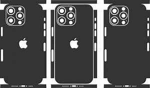 IPhone 14 Pro Max Skin Vector Files: Customizable Phone Decal (digital Download) - Etsy