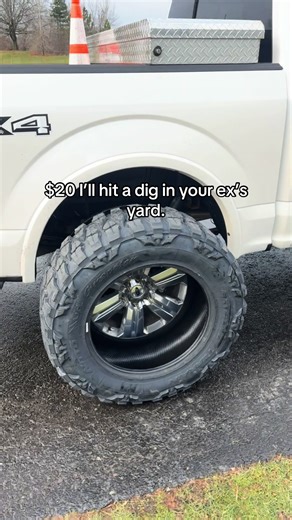 Creative Truck Digging Ideas for Your Ex's Yard