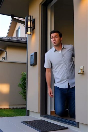 Cats Did a Doorbell Prank 😭🐱 #funnycats #poorman #ai #catshorts