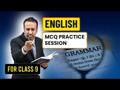 EduAid One Shot Live | English | MCQ Practice Session | Class 9 | SEBA