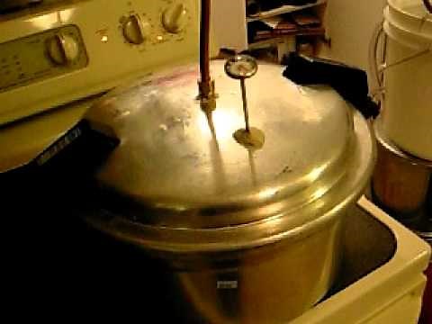 Making Moonshine in Kitchen - simple still