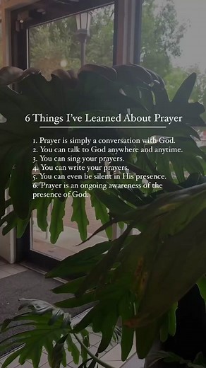 6 things I’ve learned about prayer. 🙏 #prayer #lifechurch #prayertips