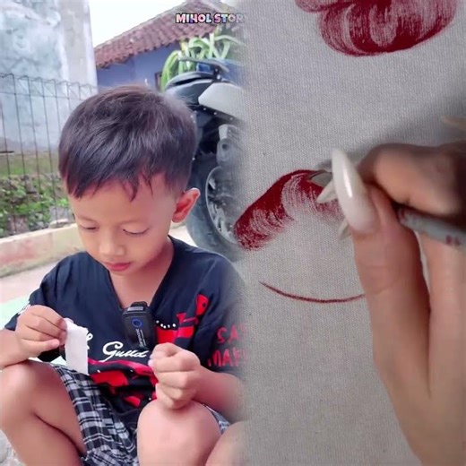 KAKI AZKA LUKA JATUH DARI SEPEDA🥲🙏 #viral #komed