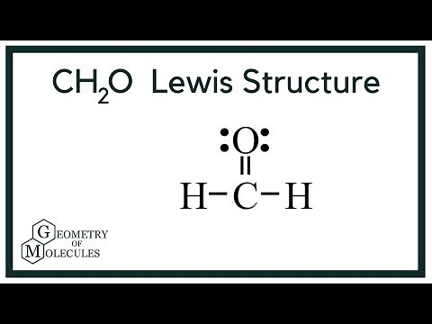CH2O Lewis Structure (Methanal or Formaldehyde)