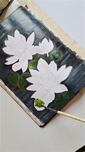 realistic flower painting #art #painting #shorts #drawing #artwork #shortsfeed