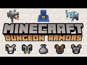 Minecraft dungeons Armor Mod (MCPE)