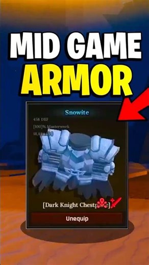 BEST Mid Game ARMOR For ISLAND 3 #roblox #theforge