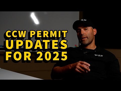 CCW Permit Updates for 2025 – What You Need to Know