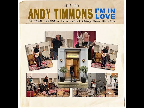 Andy Timmons records rare Lennon/McCartney song "I'm In Love" at Abbey Road Studio 2