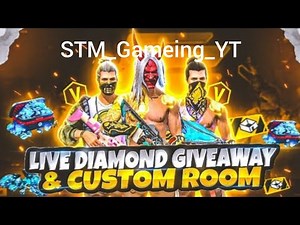 free fire giveaway match random custom match in in command box STM _Gaming_YT is live!/#Tamil#live