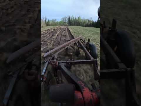 Farmall 400 Diesel Plowing