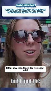 ADZAN DI MALAYSIA BUAT PELANCONG MENANGIS #nada gempak #malaysia #indonesia