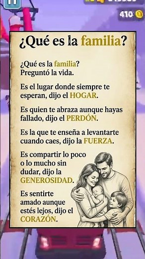 La definición de familia que te hará valorar a los
