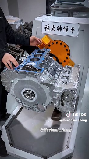 Audi V8 Engine Assembly Process Explained