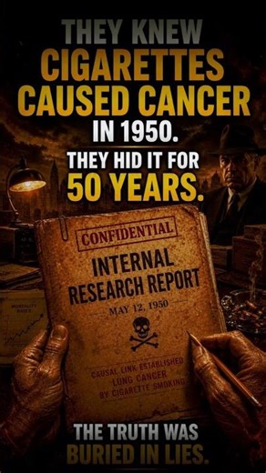 They Knew Cigarettes Caused Cancer in 1950... They Hid It for 50 Year