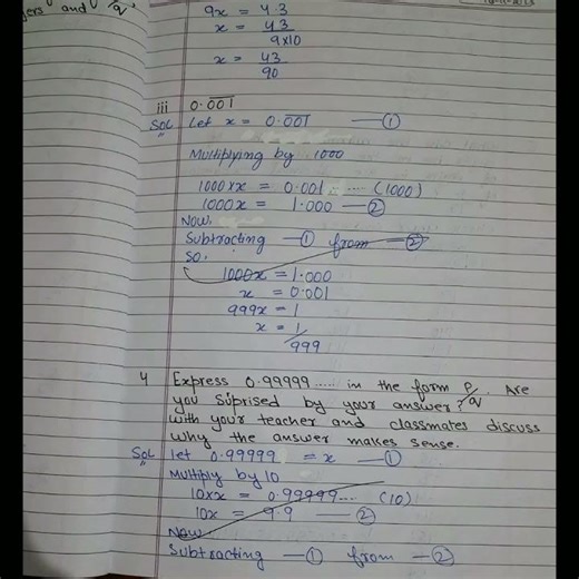 class 9th math exercise 1.3 #study#math#9th#2026