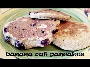 Banana Oat Pancakes in a Blender! WFPB - Vegan Bytes