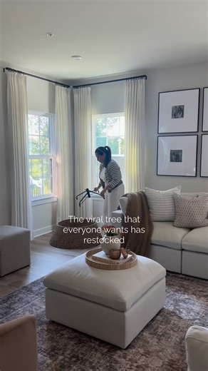 Comment GRAND and I’ll send link directly to your DM! This 9ft beauty is back in stock! Do you want to know why the Grand Duchess Christmas tree went viral…let’s break it down. Realistic branches, cozy warm lights, designer shape, and that luxury look for WAY less. This tree is the moment. ✨🎄 #christmastree #christmastime #christmasmagic #holidayaesthetic #festivehome #cozychristmas #classicchristmas #interiorstyling #holidaydecor #neutralchristmasdecor | Thislovelyabode