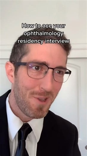 Will Flanary | How to ace your ophthalmology residency interview | Instagram