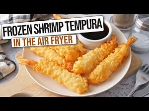 Air Fryer Frozen Shrimp Tempura [Quick & Easy]