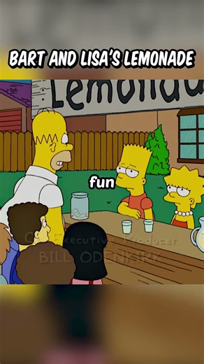 Bart and Lisa’s lemonade stand #simpsons #simpsonsshorts #funny #movieclips #fyp #simpsonsmemes
