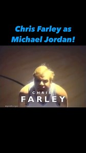 Chris Farley stars as Michael Jordan for college basketball in ESPN. 🐐 #ChicagoHistory 🏀 | Chicago History