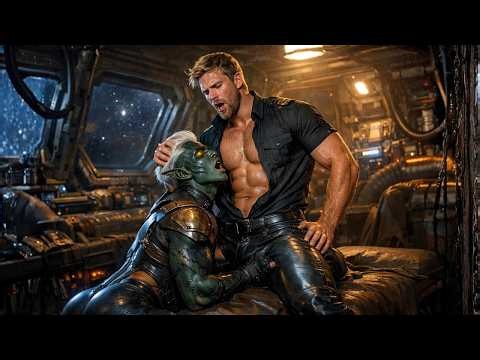 On This Planet Humans Are Gods"—Alien Prince Kneels and Worships Every Inch of the Earth Soldier