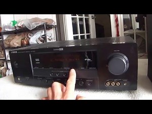 Yamaha natural sound HTR 6130 5.1 Channel 500 Watt Receiver