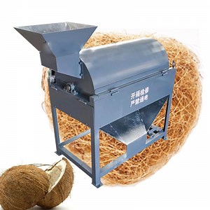 [Hot Item] Coconut Shell Fiber Separating Crusher Husk Shredder Machine Grinder Farm