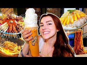 Thailand Night Market FOOD CHALLENGE!