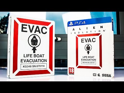 Alien: Isolation - Nostromo Edition Steelbook (PS4) - Unboxing & Gameplay