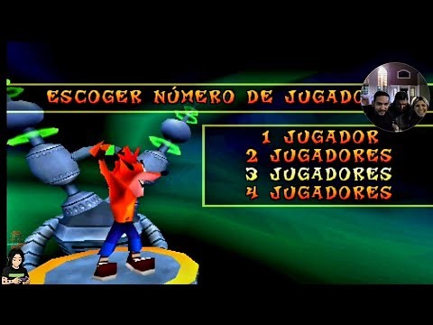 💥😂 Crash Bash Gameplay in Spanish | 3 Players on Android using ePSXe 🎮🔥
