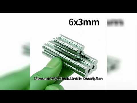 6x3mm Super Strong Neodymium Magnet N35 NdfeB Permanent Magnetic imanes Round Powerful Magnets Refri