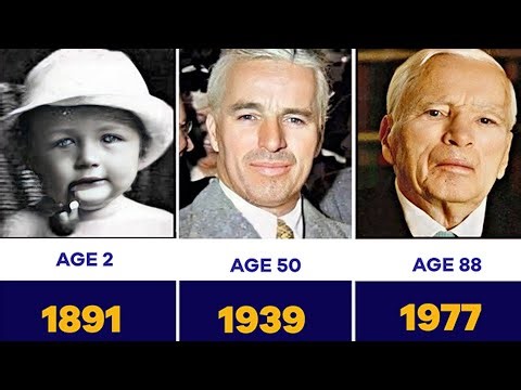 Charlie Chaplin - Age Transformation From 1 - 88 Years Old (1891 - 1977)