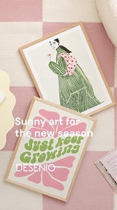 Bring some sunshine into your home! Get ready for the sunny seasons with fresh new art to set your summer style. | Desenio