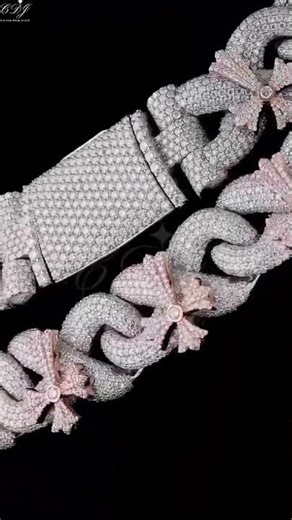 Moissanite Cuban Chain Diamond Shine Cuban Link Chain for Men Luxury Hip Hop Jewelry