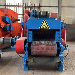 [Hot Item] Wood Logs Shredding Chipping Machine