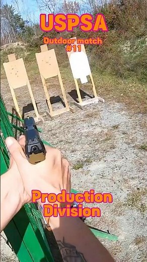 Outdoor USPSA match 11 montage