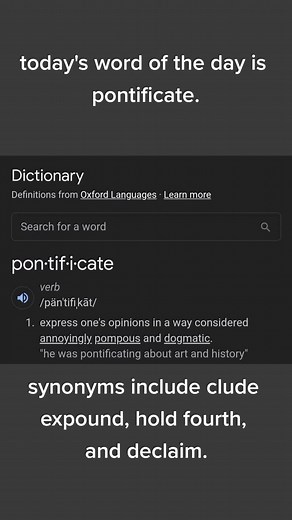 Today's Word of the Day on TikTok