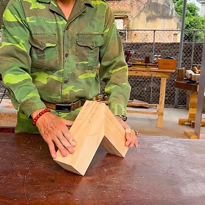 How To Sustainable Table Corner Structure Joints | Woodworking Skill