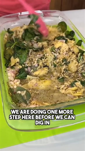 2.4K views | Scrumptious one pan orzo dinner (spinach, artichoke)  This video was produced by Network Media and Olivia | The Simple Dish | Facebook